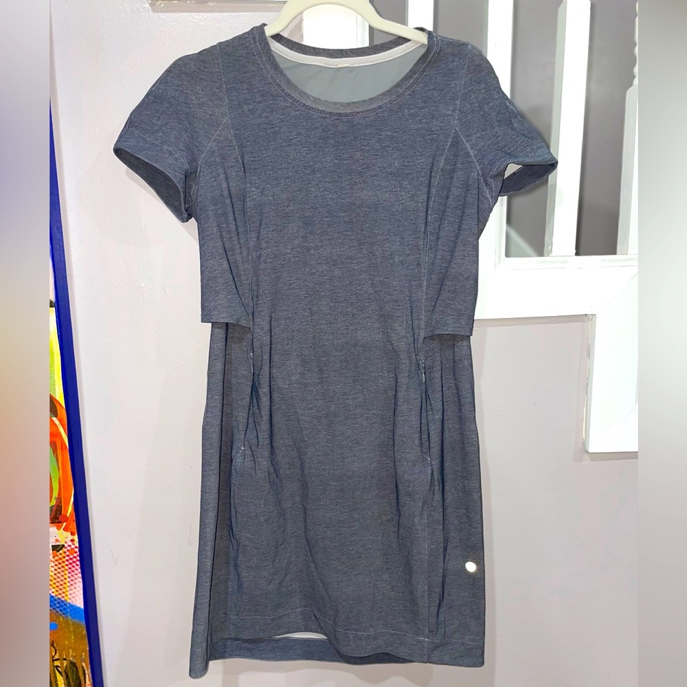 Lululemon &Go Endeavor Back Vented Dress.